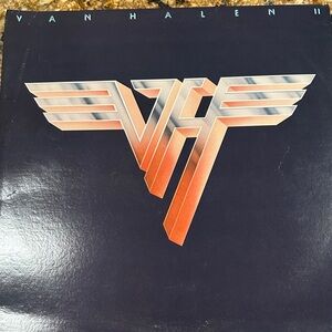 Warner Bros. Van Halen II Vinyl with Black and Orange Cover, original